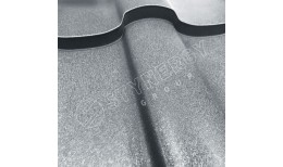 Металлочерепица Stella Rooftop Бархат® RAL 7024 (графитовый серый) 0.50