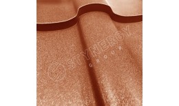 Металлочерепица Stella Rooftop Бархат® RAL 8004 (медно-коричневый) 0.50