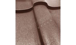 Металлочерепица Stella Rooftop Бархат® RAL 8017 (шоколадно-коричневый) 0.50