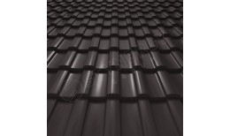 Металлочерепица Stella Rooftop Кашемир® RR32 (серо-коричневый) 0.50