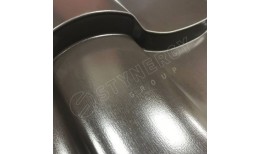 Металлочерепица Stella Rooftop Кашемир® RR32 (серо-коричневый) 0.50