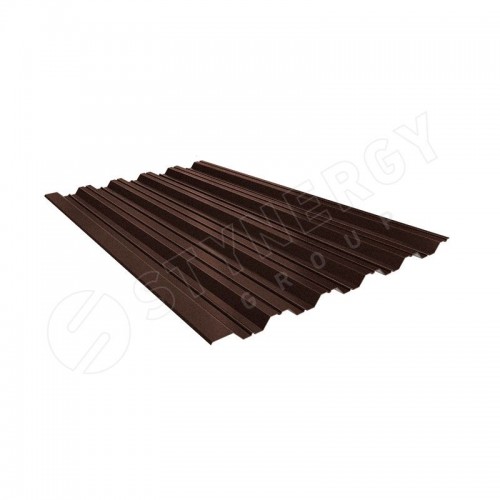 Профнастил НС35 CORUNDUM50® матовый RAL 8017 (шоколадно-коричневый) 0.50 A