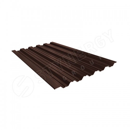 Профнастил НС35 CORUNDUM50® RAL 8017 (шоколадно-коричневый) 0.50 A