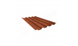 Профнастил НС44 CORUNDUM50® матовый RAL 8004 (медно-коричневый) 0.50 A