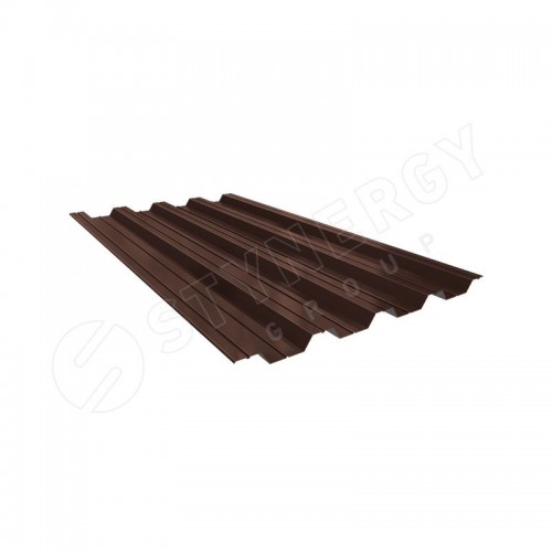 Профнастил НС44 CORUNDUM50® RAL 8017 (шоколадно-коричневый) 0.50 A