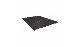 Профнастил С20 CORUNDUM50® RR32 (серо-коричневый) 0.50 A
