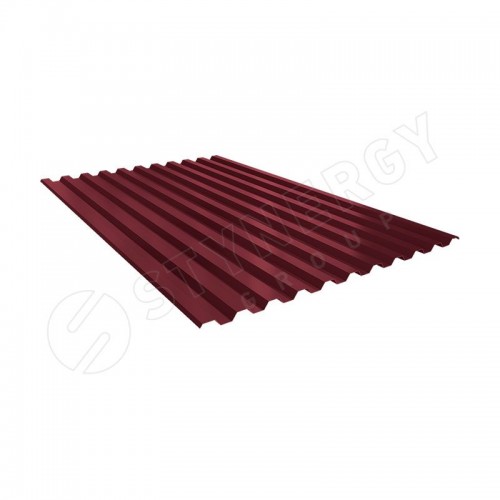 Профнастил С21 CORUNDUM50® RAL 3005 (винно-красный) 0.50 A