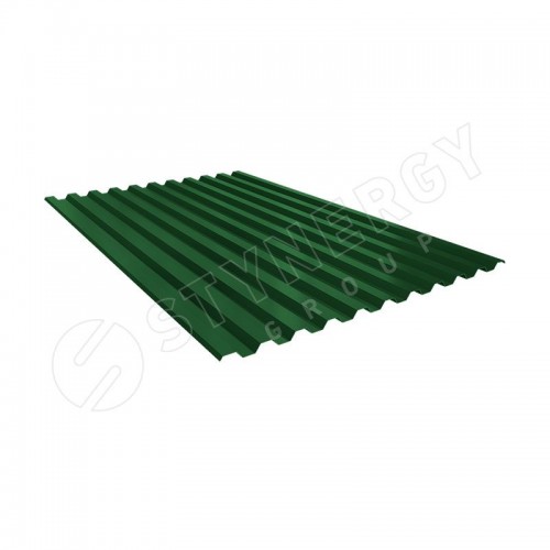 Профнастил С21 RAL 6002 (лиственно-зелёный) 0.45 A