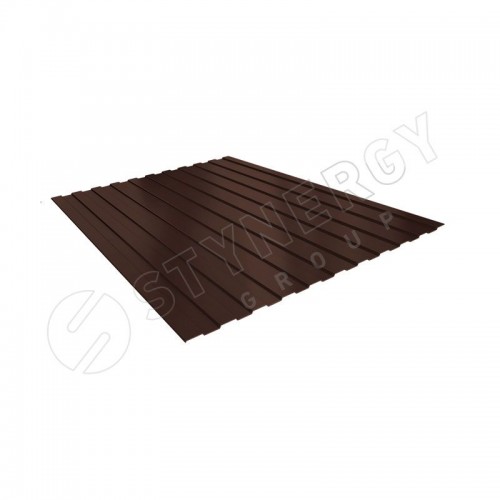 Профнастил С8 CORUNDUM50® RAL 8017 (шоколадно-коричневый) 0.50 A