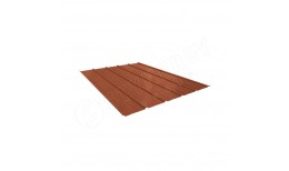 Профнастил ST15 CORUNDUM50® матовый RAL 8004 (медно-коричневый) 0.50
