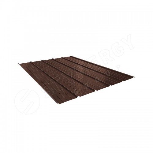 Профнастил ST15 CORUNDUM50® RAL 8017 (шоколадно-коричневый) 0.50