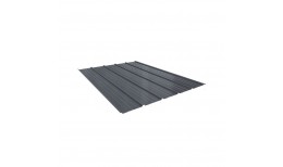 Профнастил ST15 Rooftop Бархат® RAL 7024 (графитовый серый) 0.50