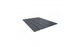 Профнастил ST15 Rooftop Кашемир® RAL 7024 (графитовый серый) 0.50