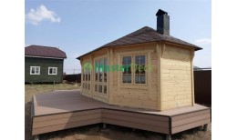 Террасная доска MasterDeck Classic Широкий вельвет (Антрацит)