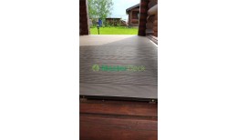 Террасная доска MasterDeck Classic Широкий вельвет (Антрацит)