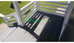 Террасная доска MasterDeck Classic Широкий вельвет (Антрацит)