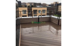 Террасная доска MasterDeck Classic Тиснение (Венге)