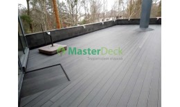 Террасная доска MasterDeck Classic Тиснение (Венге)