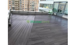 Террасная доска MasterDeck Classic Узкий вельвет (Антрацит)