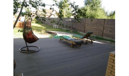 Террасная доска MasterDeck Classic Узкий вельвет (Антрацит)