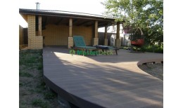 Террасная доска MasterDeck Light (Венге)