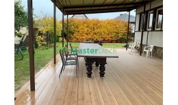 Террасная доска MasterDeck Slim (Антрацит)