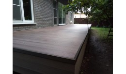 Террасная доска MasterDeck Slim (Антрацит)