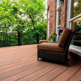 Террасная доска из ДПК CM Decking Mix (Ясень)