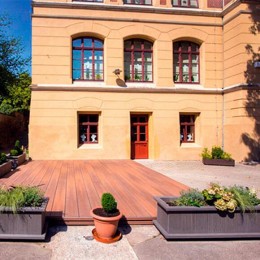 Террасная доска из ДПК CM Decking Mix (Ясень)