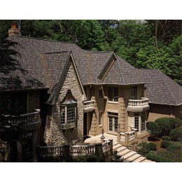 Черепица CertainTeed Highland Slate Black granite