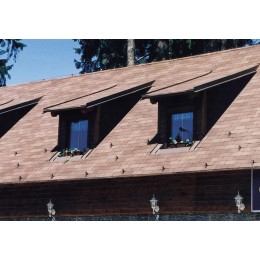 Гибкая черепица Ruflex Tab Медный отлив