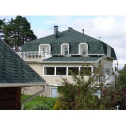 Гибкая черепица Ruflex Runa Тайга