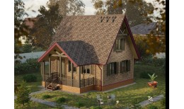 Сайдинг LUX под камень, Под камень, кедровый орех