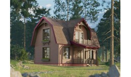 Ламинированная черепица Серия Dragon Europa, тёмно-коричневый