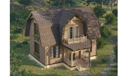 Ламинированная черепица Серия Dragon Lux, изюм