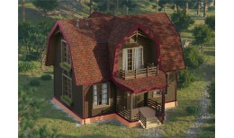 Ламинированная черепица Серия Dragon Lux, бисквит