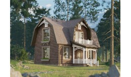 Сайдинг LUX под камень, Под камень, кедровый орех