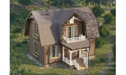 Сайдинг LUX под камень, Под камень, кедровый орех