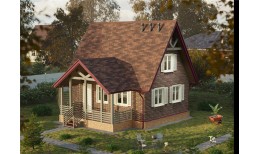 Сайдинг LUX под камень, Под камень, кедровый орех