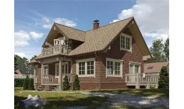 Сайдинг LUX под камень, Под камень, кедровый орех