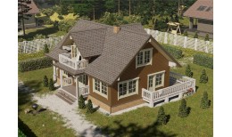 Сайдинг LUX под дерево, Корабельный брус, миндаль