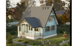 Сайдинг Standard, Ёлочка, голубика