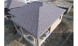 Ламинированная черепица Серия Dragon Premium, слива