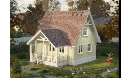 Сайдинг Premium, Корабельный брус, лимон