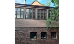 Сайдинг LUX под дерево, Блок-Хаус, кедр