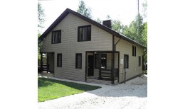 Сайдинг LUX под дерево, Блок-Хаус, орех