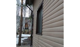 Сайдинг LUX под дерево, Блок-Хаус, орех