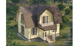 Сайдинг LUX под дерево, Блок-Хаус, рябина