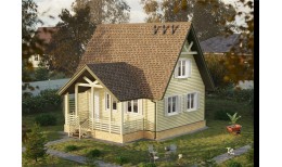 Сайдинг LUX под дерево, Блок-Хаус, рябина