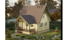 Сайдинг LUX под дерево, Брус, рябина